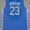 Michael Jordan Jersey #23 North Carolina Tar Heels NCAA Basketball Blue