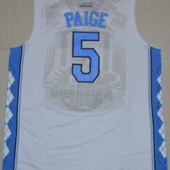Marcus Paige Jersey #5 North Carolina Tar Heels NCAA Basketball White