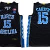 Vince Carter Jersey #15 North Carolina Tar Heels NCAA Basketball Black