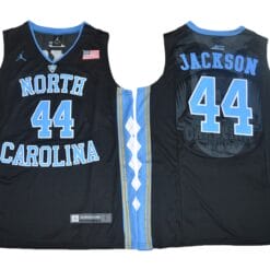 Justin Jackson Jersey #44 North Carolina Tar Heels NCAA Basketball Black