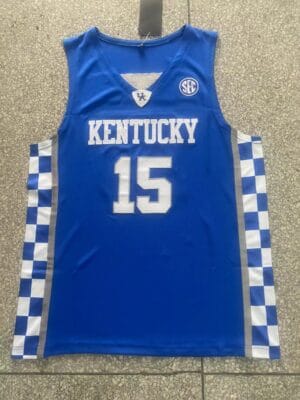 Reed Sheppard Jersey #23 Kentucky Wildcats College Basketball Blue 2