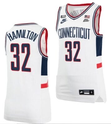 Richard Hamilton Jersey UConn Huskies College Basketball Alumni White #32