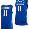 Ryan Kalkbrenner Jersey #11 Creighton Bluejays College Basketball 2023 NCAA March Madness Blue