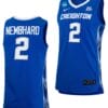 Ryan Nembhard Jersey #2 Creighton Bluejays College Basketball 2023 NCAA March Madness Blue
