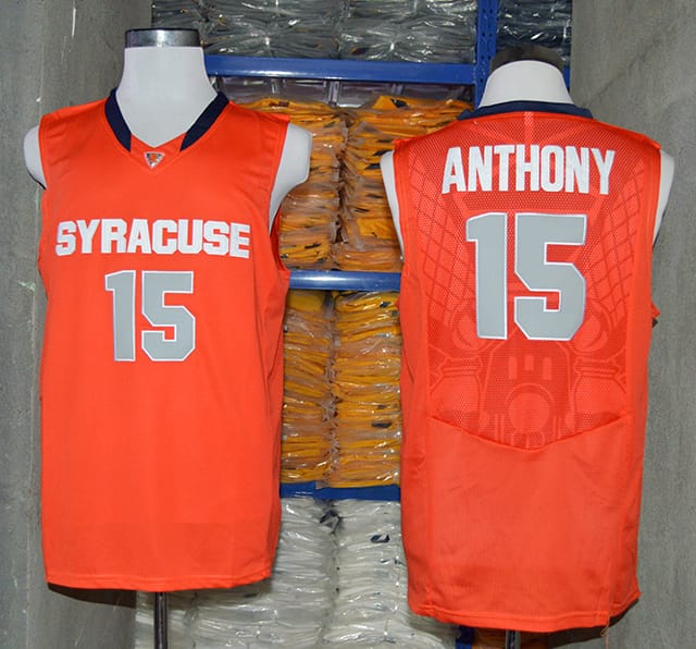 Camerlo Anthony Jersey #15 Syracuse Orange NCAA Basketball
