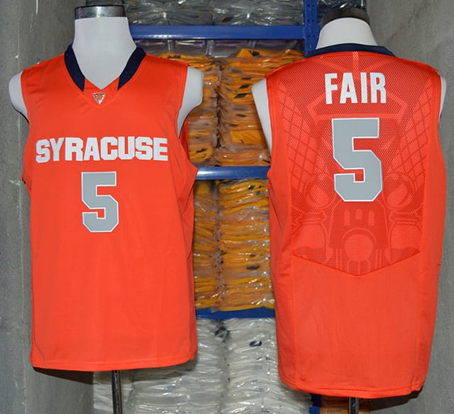 C.J Fair Jersey #5 Syracuse Orange NCAA Basketball Orange