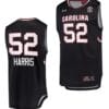 Tyasha Harris Jersey #52 South Carolina Gamecocks Jersey College Basketball Black