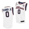 Terrence Shannon Jr Jersey #0 Illinois Fighting Illini College Basketball White
