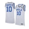 Tyger Campbell Jersey #10 UCLA Bruins NCAA College Basketball Jerseys White