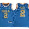 Lonzo Ball Jersey #2 UCLA Bruins NCAA Basketball Blue
