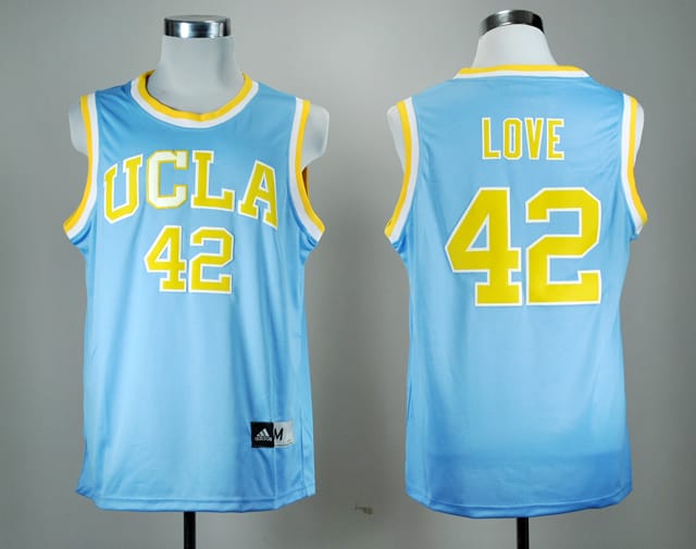 Kevin Love Jersey #42 UCLA Bruins NCAA Basketball Blue
