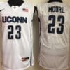 Maya Moore Jersey #23 Uconn Huskies NCAA Basketball White