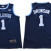 Jalen Brunson Jersey #1 Villanova Wildcats NCAA Basketball Dark Blue