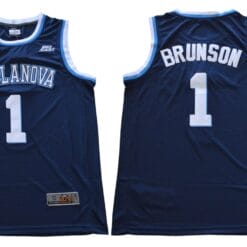 Jalen Brunson Jersey #1 Villanova Wildcats NCAA Basketball Dark Blue