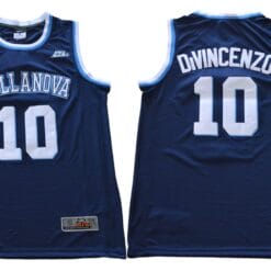 Donte DiVincenzo Jersey #10 Villanova Wildcats NCAA Basketball Dark Blue