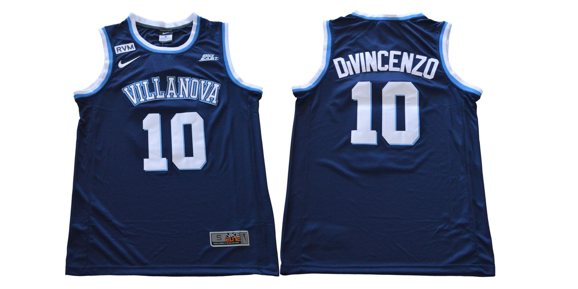 Donte DiVincenzo Jersey #10 Villanova Wildcats NCAA Basketball Dark Blue