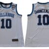 Donte DiVincenzo Jersey #10 Villanova Wildcats NCAA Basketball White
