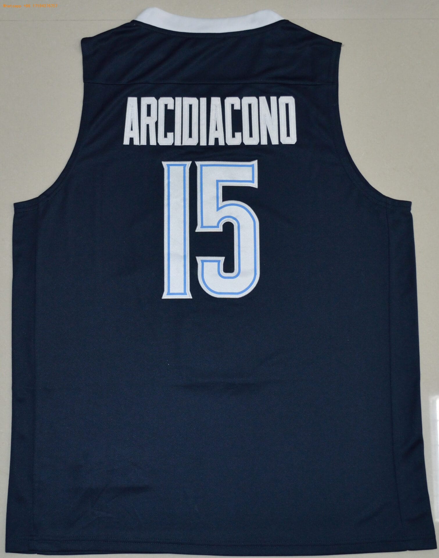 Ryan Archdeacon Jersey #15 Villanova Wildcats NCAA Basketball Navy