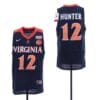 Virginia Cavaliers #12 DeAndre Hunter Jersey NCAA Basketball Jersey