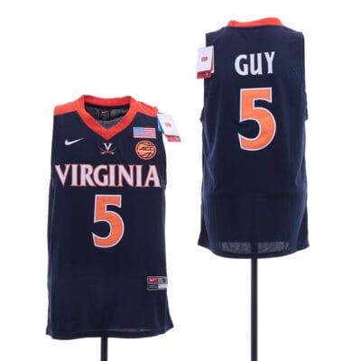 Kyle Guy Jersey #5 Virginia Cavaliers NCAA Basketball