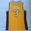 Chris Paul Jersey #3 Wake Forest Demon Deacons NCAA Basketball Jersey Yellow