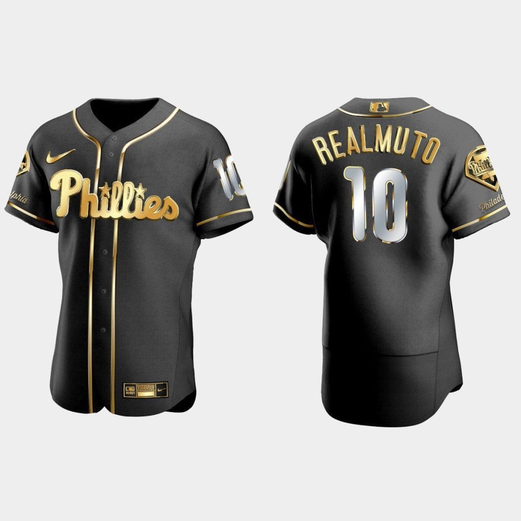 Philadelphia Phillies #10 J.T. Realmuto Baseball Jersey Available All Colors - Image 3