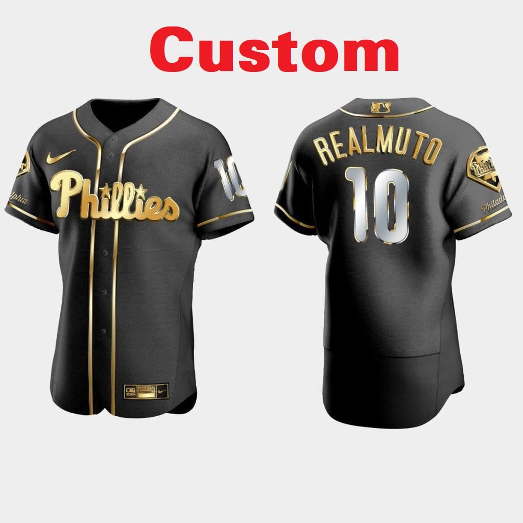 Custom Philadelphia Phillies Baseball Jersey Name and Number All Colors Available - Image 19