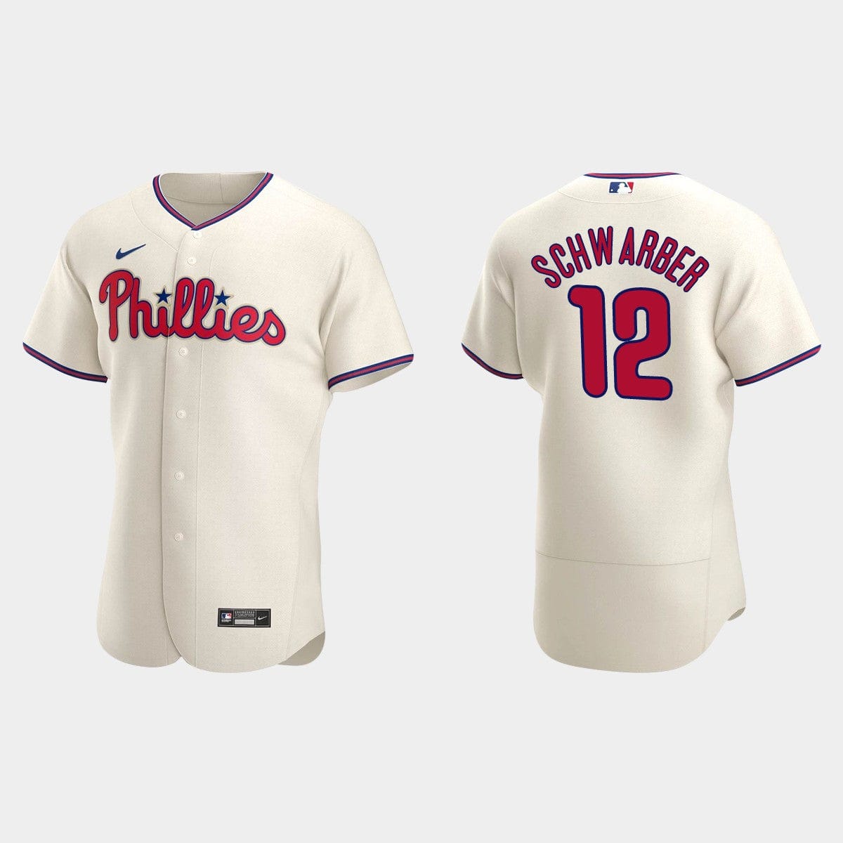 Philadelphia Phillies #12 Kyle Schwarber Baseball Jersey All Colors Available - Image 10