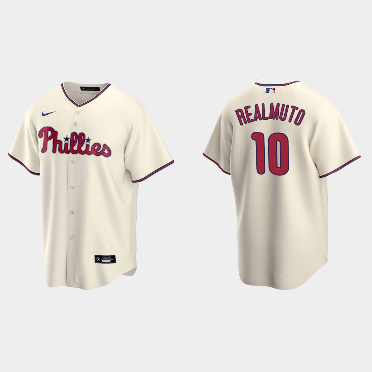 Philadelphia Phillies #10 J.T. Realmuto Baseball Jersey Available All Colors - Image 19