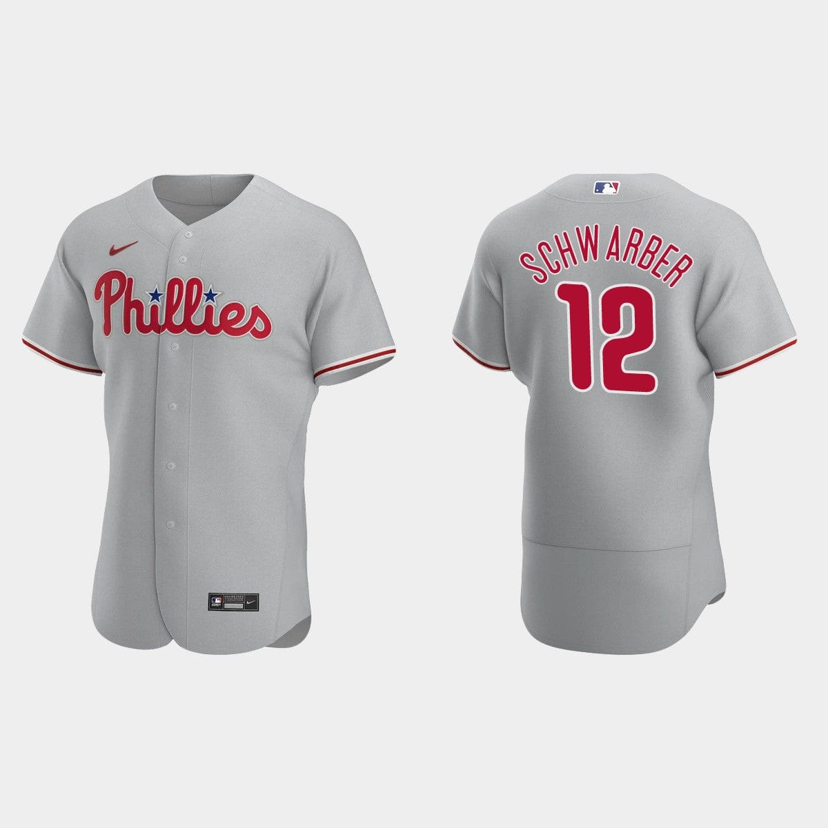 Philadelphia Phillies #12 Kyle Schwarber Baseball Jersey All Colors Available - Image 8