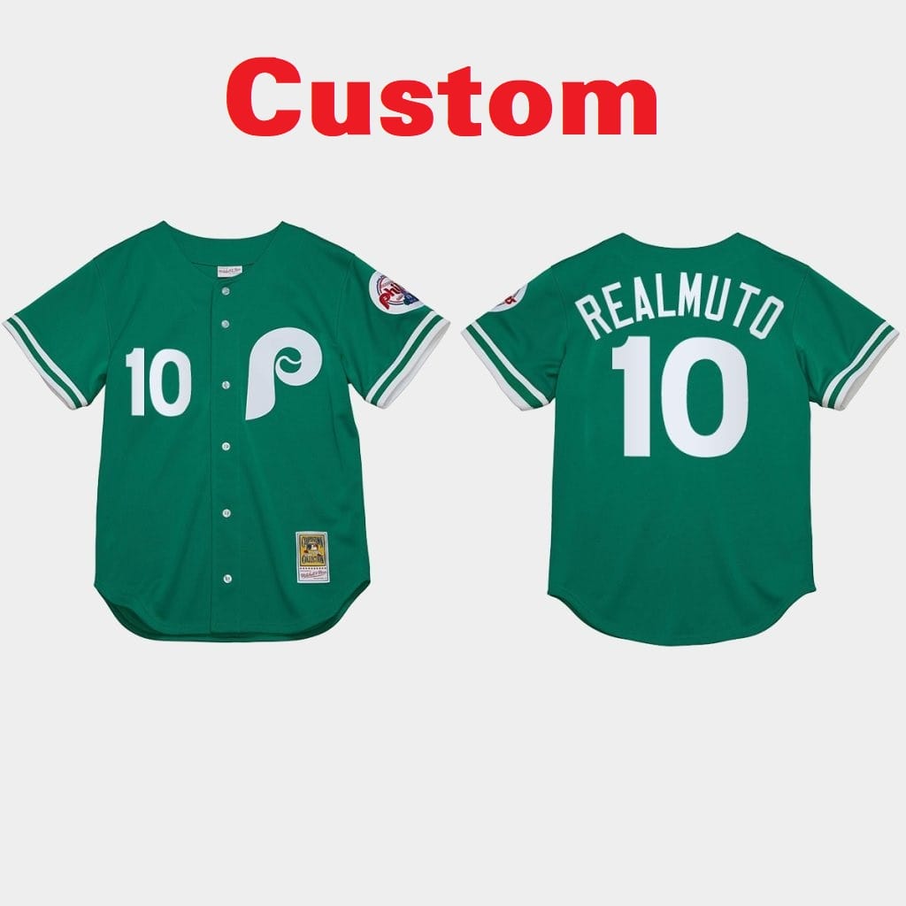 Custom Philadelphia Phillies Baseball Jersey Name and Number All Colors Available - Image 10
