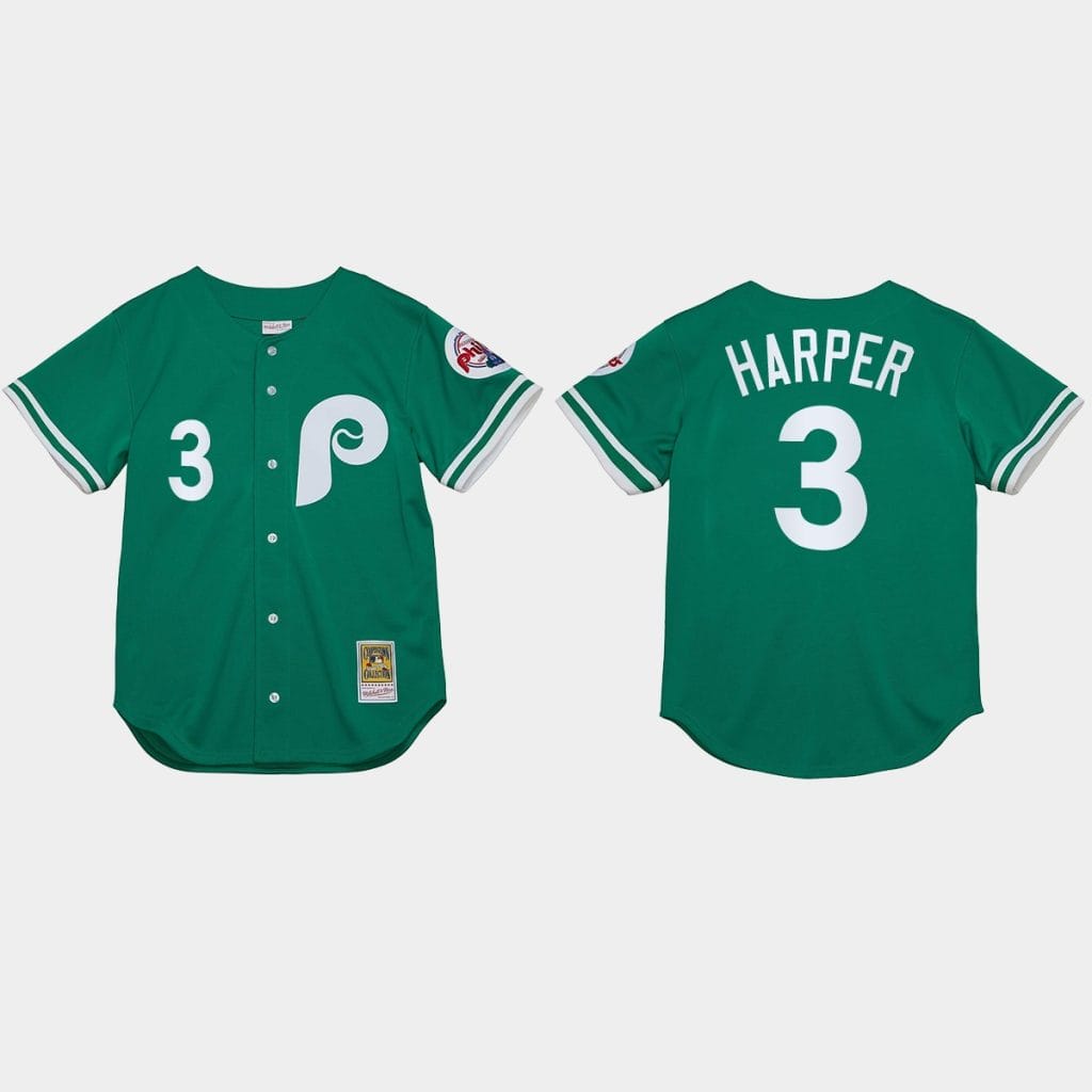Philadelphia Phillies #3 Bryce Harper Baseball Jersey - Image 12