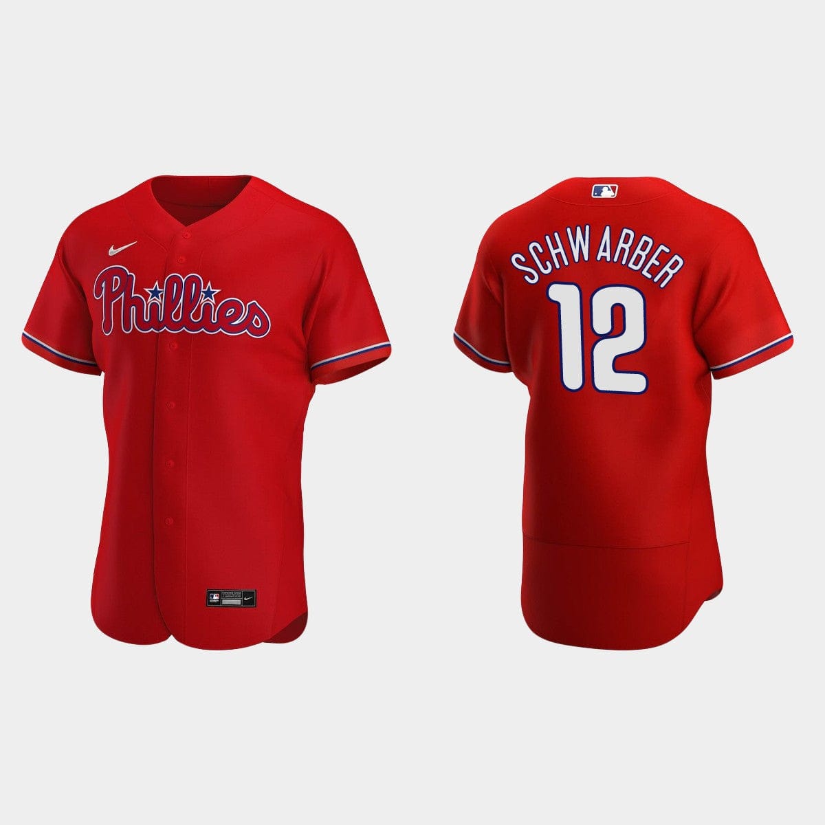 Philadelphia Phillies #12 Kyle Schwarber Baseball Jersey All Colors Available - Image 6