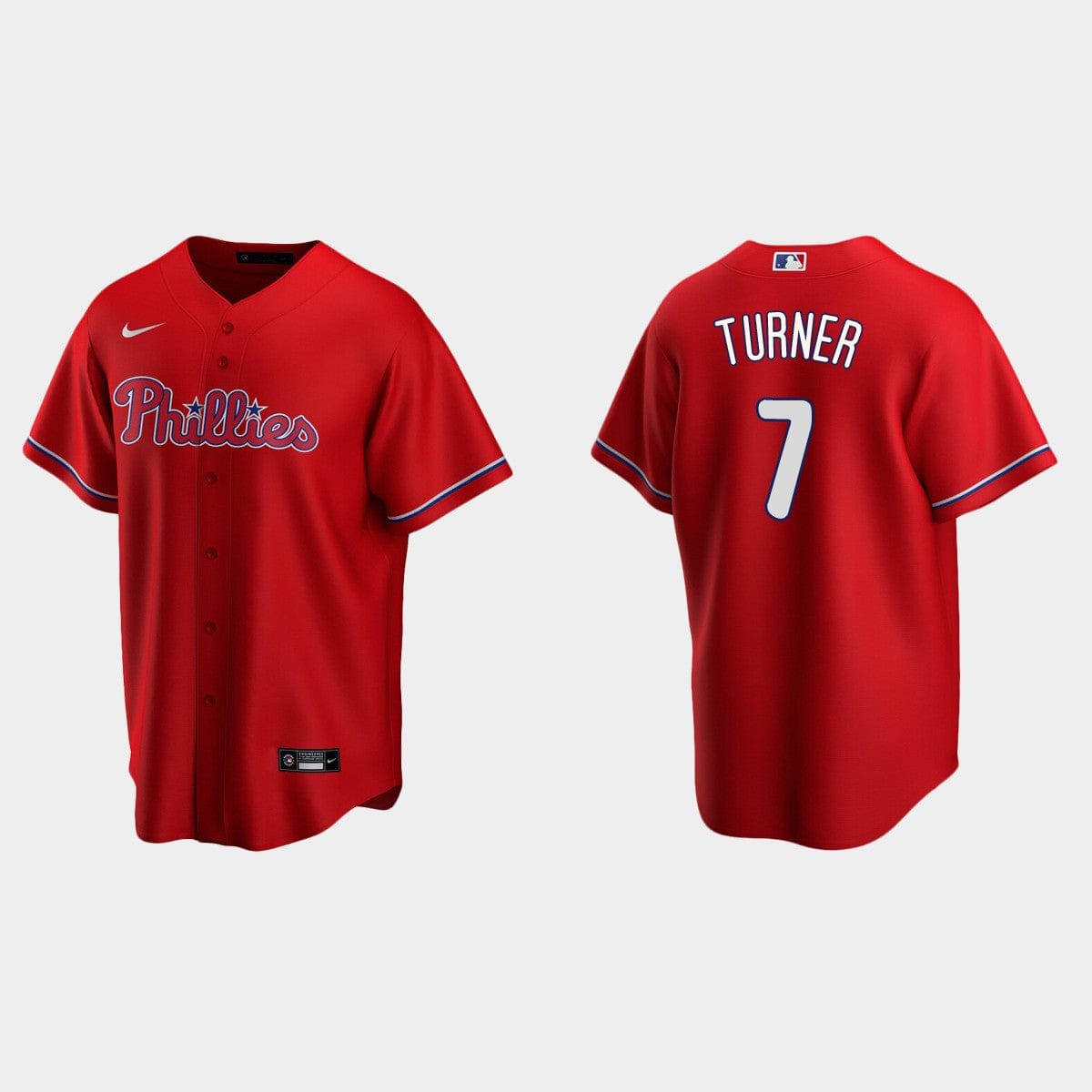 Philadelphia Phillies #7 Trea Turner Baseball Jersey All Colors Available - Image 7