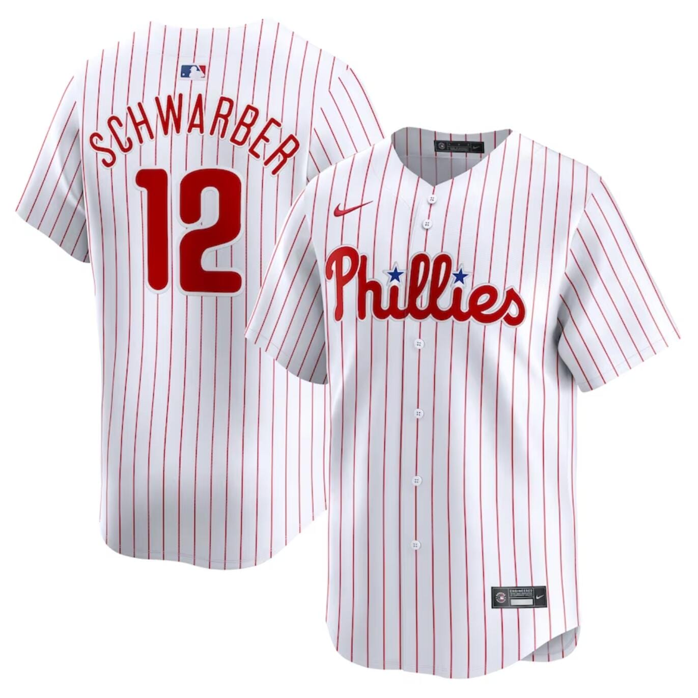 Philadelphia Phillies #12 Kyle Schwarber Baseball Jersey All Colors Available - Image 3