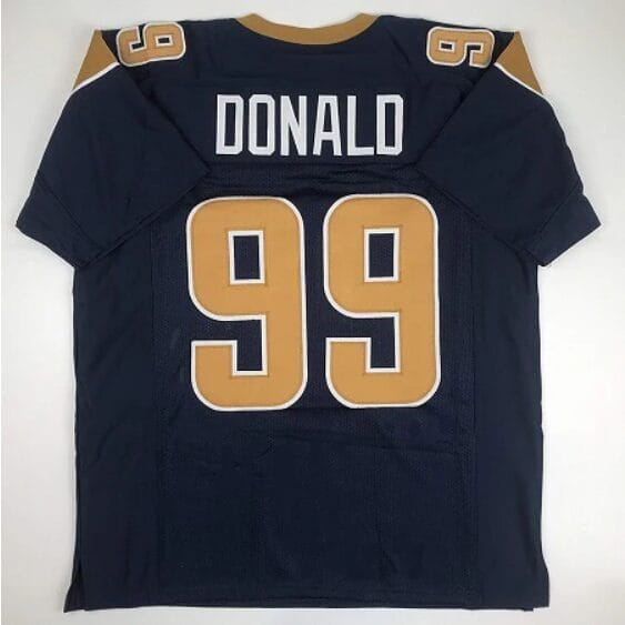Aaron Donald Jersey Angeles Rams Custom Throwback Football