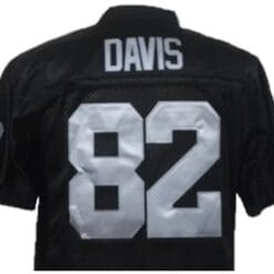 Al Davis Jersey Oakland Raiders Custom Throwback Football Black