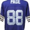 Alan Page Jersey Minnesota Vikings Custom Throwback Football Blue