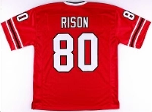 Andre Rison Jersey Atlanta Falcons Custom Throwback Football Red