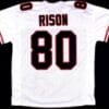 Andre Rison Jersey Atlanta Falcons Custom Throwback Football White