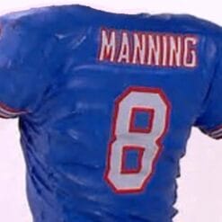 Archie Manning Jersey Houston Oilers Custom Throwback Football