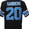 Barry Sanders Jersey Detroit Lions Custom Throwback Football Black