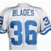 Benny Blades Jersey Detroit Lions Custom Throwback Football White