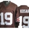Bernie Kosar Jersey Cleveland Browns Custom Throwback Football Brown