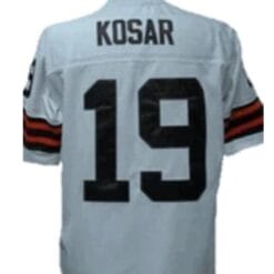 Bernie Kosar Jersey Cleveland Browns Custom Throwback Football White