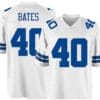 Bill Bates Jersey Dallas Cowboys Custom Throwback Football White