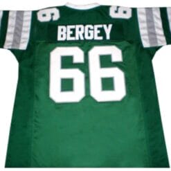 Bill Bergey Jersey Philadelphia Eagles Custom Throwback Football Green