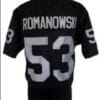 Bill Romanowski Jersey Oakland Raiders Custom Throwback Football Black