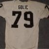 Bob Golic Jersey Cleveland Browns Custom Throwback Football White