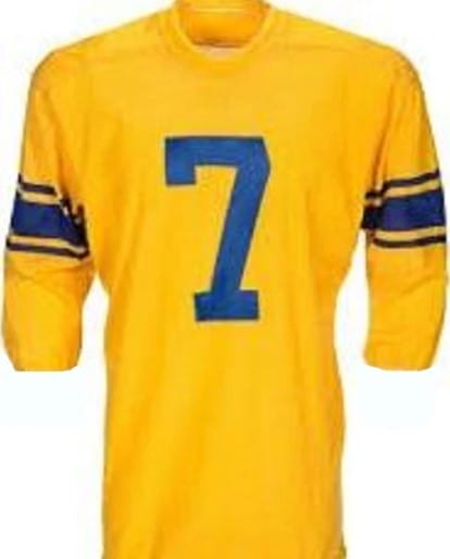 Bob Waterfield Jersey Los Angeles Rams Custom Throwback Football Vintage Style